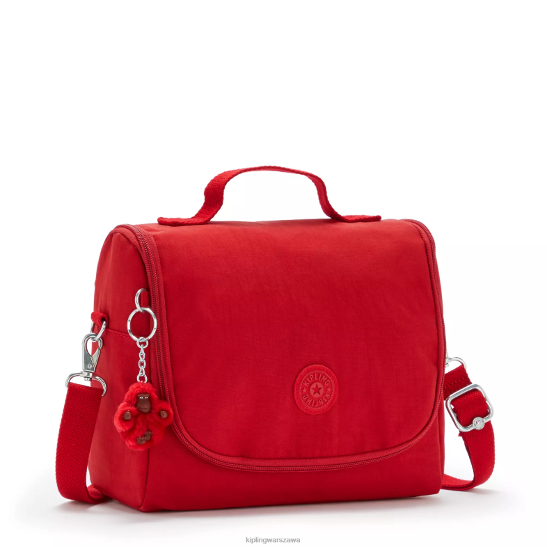 Kipling wiśniowy ton dla obu płci nowa torba na lunch kichirou kichirou PXR6L659
