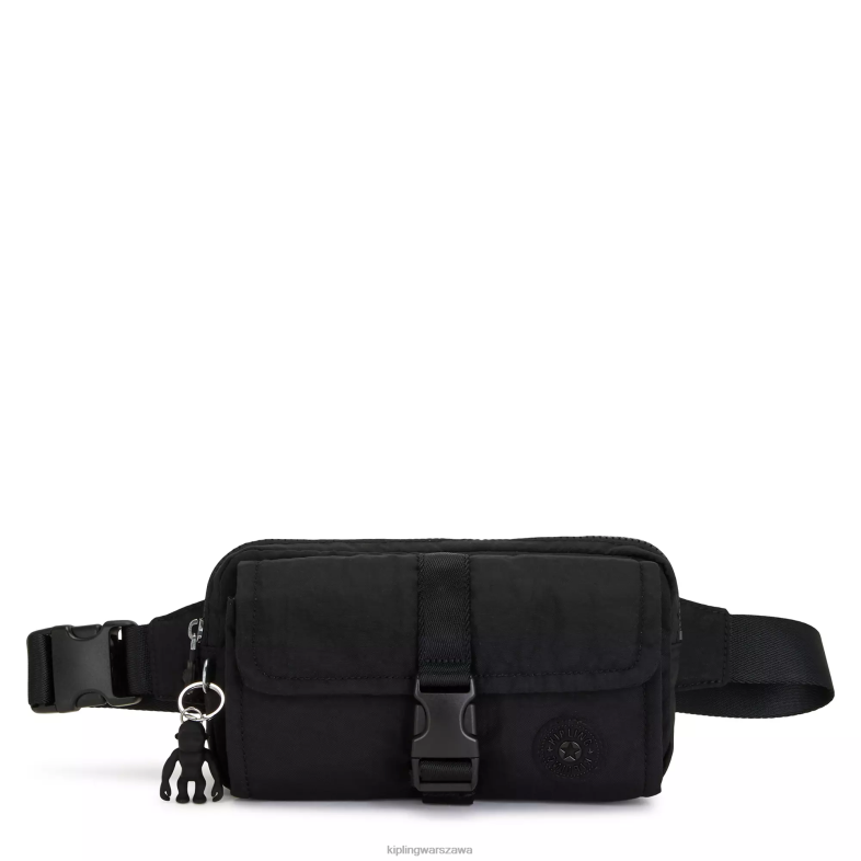 Kipling czarny dla obu płci pakiet izzetwaist PXR6L35