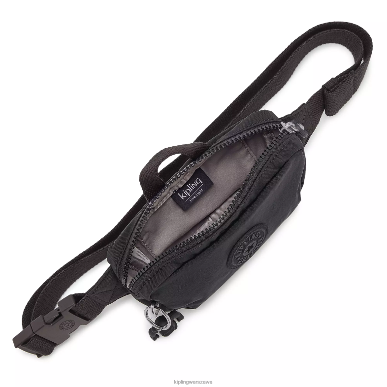 Kipling czarny noir dla obu płci Pakiet alyswaist PXR6L317