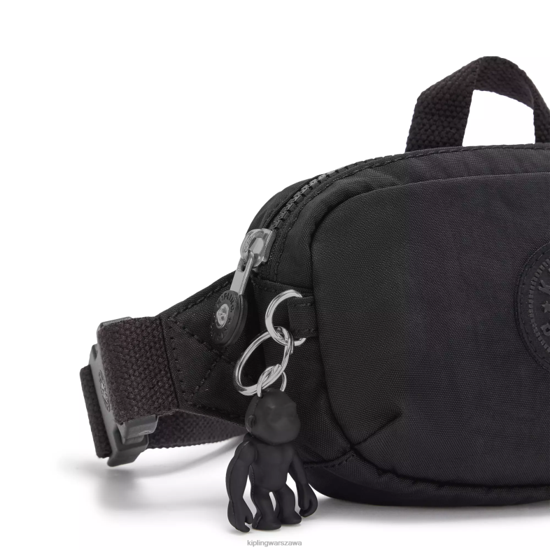 Kipling czarny noir dla obu płci Pakiet alyswaist PXR6L317