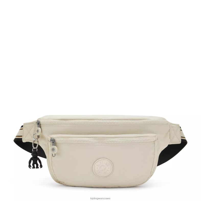 Kipling jasny piasek dla obu płci yasemina bardzo duża saszetka biodrowa PXR6L324