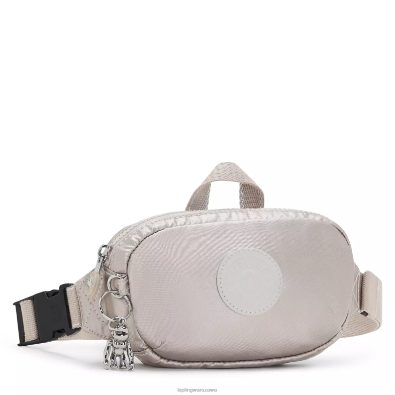 Kipling metaliczny blask dla obu płci saszetka biodrowa alysmetallic PXR6L283