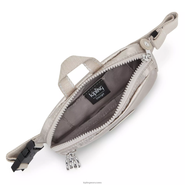 Kipling metaliczny blask dla obu płci saszetka biodrowa alysmetallic PXR6L283