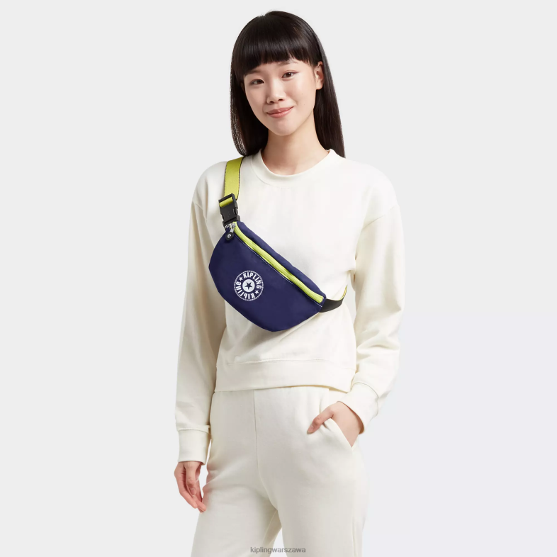 Kipling ostateczna marynarka wojenna dla obu płci świeża paczka litewaist PXR6L325