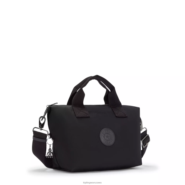 Kipling bogata czerń dla obu płci mini torebka kala PXR6L77