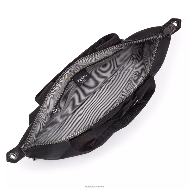 Kipling bogata czerń dla obu płci mini torebka kala PXR6L77