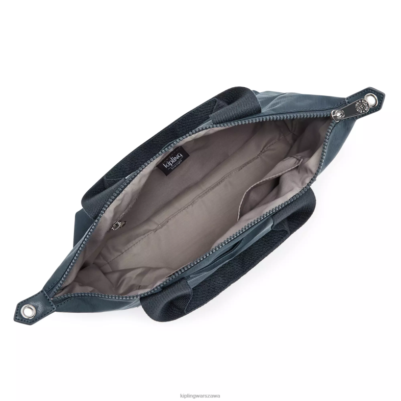 Kipling bogaty niebieski dla obu płci mini torebka kala PXR6L78