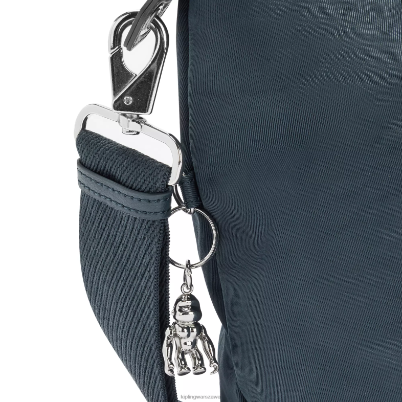 Kipling bogaty niebieski dla obu płci mini torebka kala PXR6L78