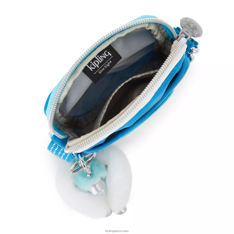 Kipling chętna niebieska zabawa dla obu płci Tally crossbody torba na telefon PXR6L27