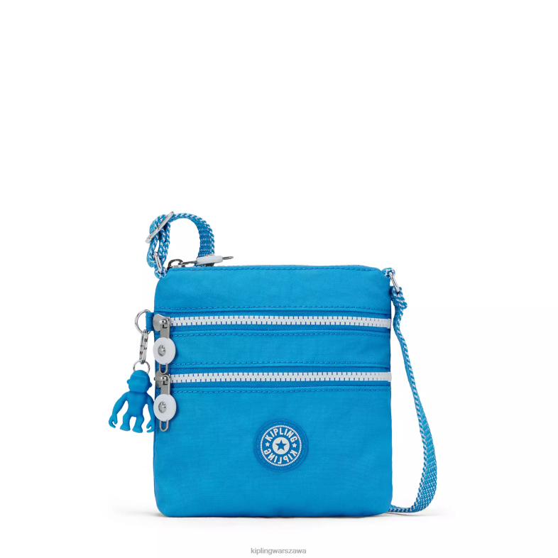 Kipling chętny niebieski dla obu płci Alvar Extra Small mini torba PXR6L115