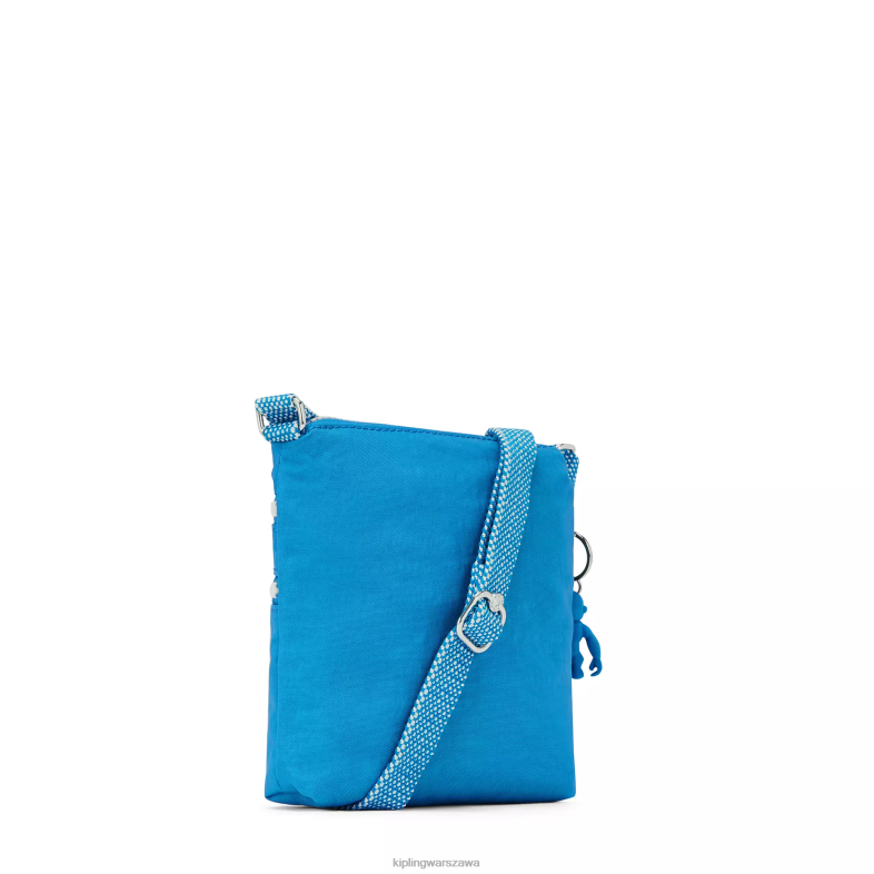 Kipling chętny niebieski dla obu płci Alvar Extra Small mini torba PXR6L115