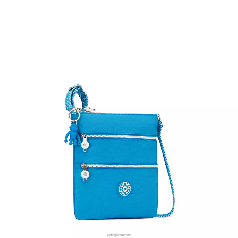 Kipling chętny niebieski dla obu płci mini torebka keiko na ramię PXR6L94