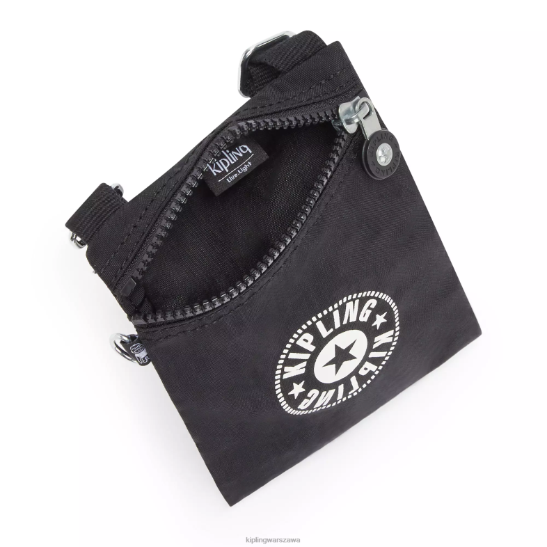Kipling czarny lite dla obu płci Torebka afia litemini na ramię PXR6L79
