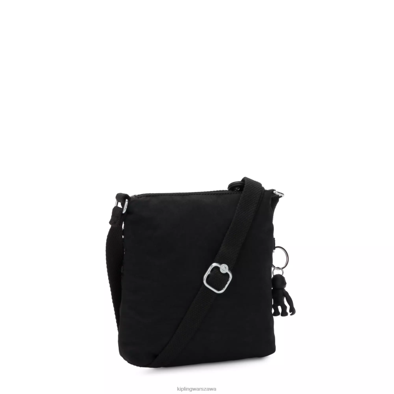 Kipling czarny noir dla obu płci Alvar Extra Small mini torba PXR6L110