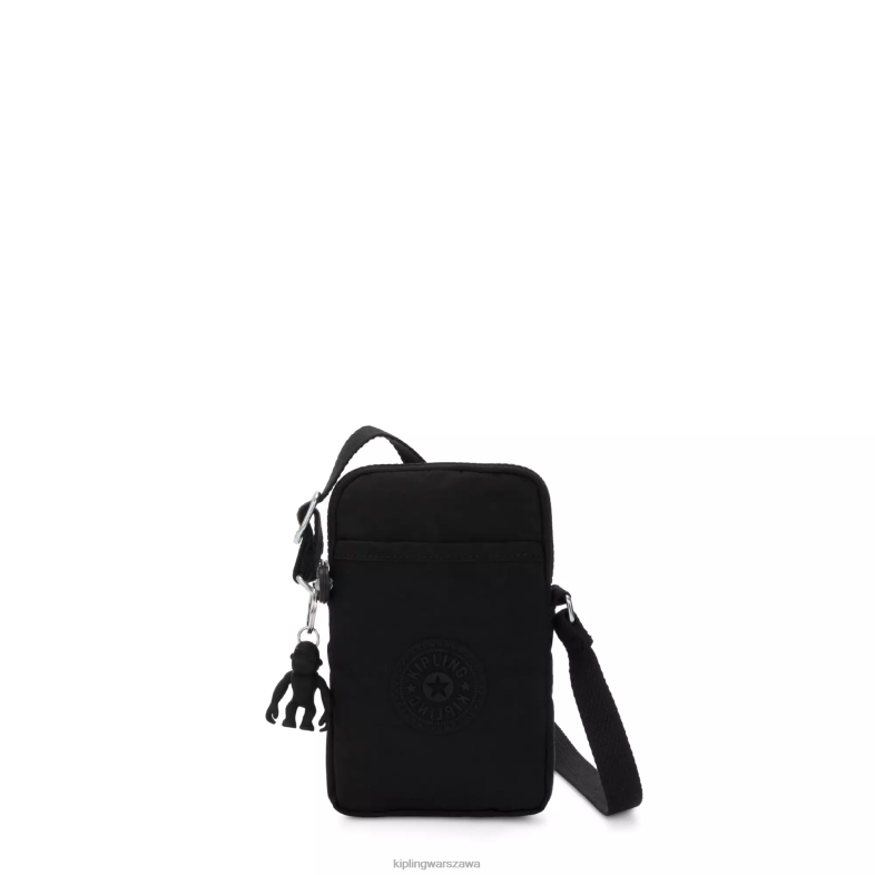 Kipling czarny noir dla obu płci Tally crossbody torba na telefon PXR6L52