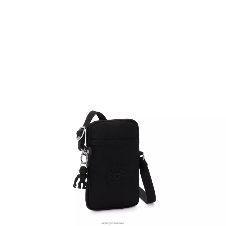 Kipling czarny noir dla obu płci Tally crossbody torba na telefon PXR6L52
