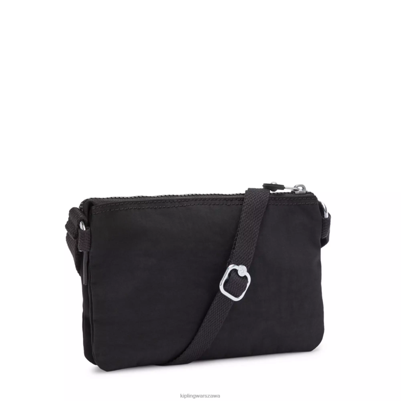 Kipling czarny noir dla obu płci kreatywność xbtorba crossbody PXR6L108