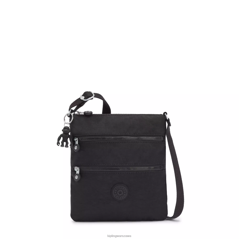 Kipling czarny noir dla obu płci mini torebka keiko na ramię PXR6L90