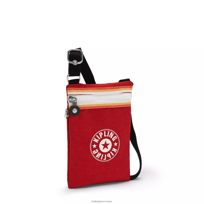 Kipling czerwony róż dla obu płci Torebka afia litemini na ramię PXR6L82