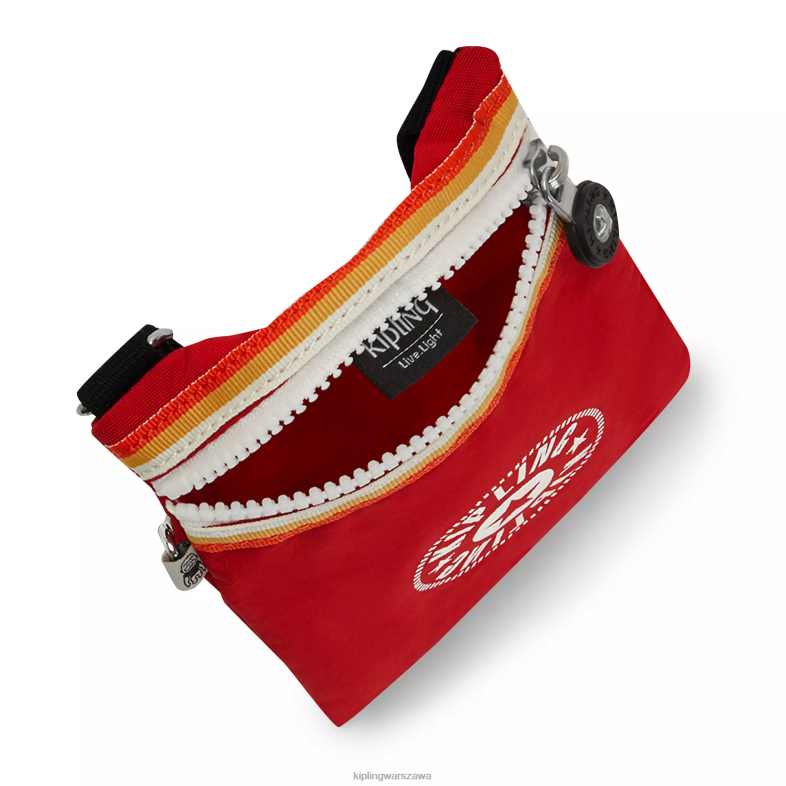 Kipling czerwony róż dla obu płci Torebka afia litemini na ramię PXR6L82