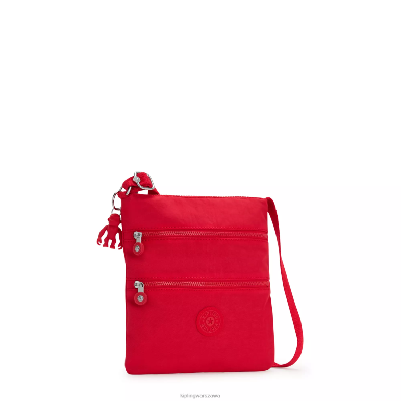 Kipling czerwony róż dla obu płci mini torebka keiko na ramię PXR6L92