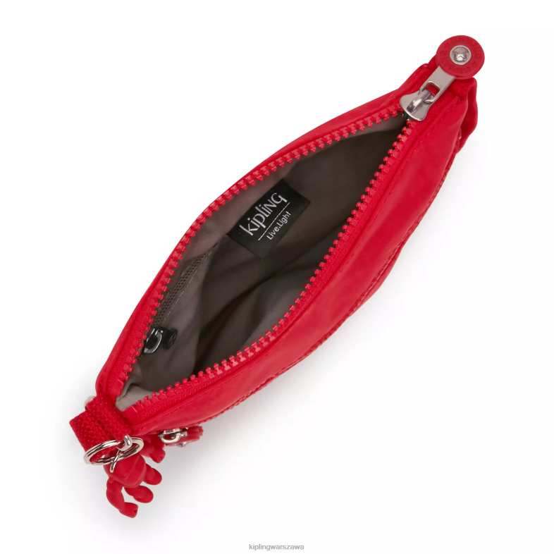 Kipling czerwony róż dla obu płci mini torebka keiko na ramię PXR6L92