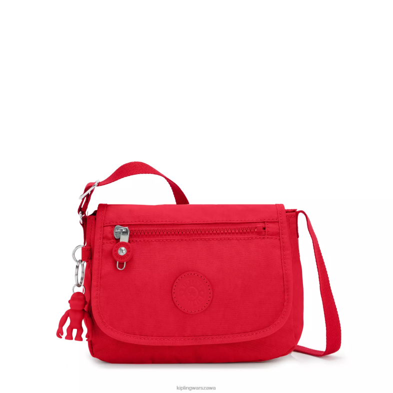 Kipling czerwony róż dla obu płci sabian mini torebka na ramię PXR6L195