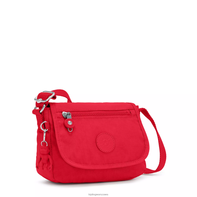 Kipling czerwony róż dla obu płci sabian mini torebka na ramię PXR6L195