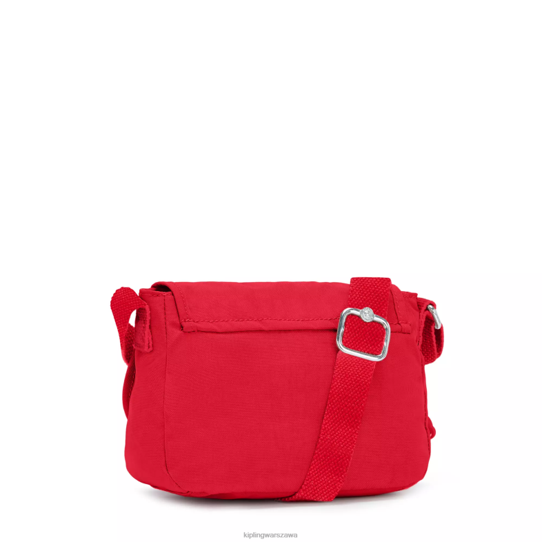 Kipling czerwony róż dla obu płci sabian mini torebka na ramię PXR6L195