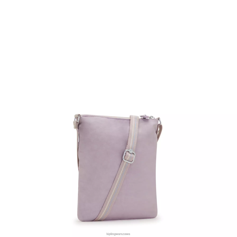 Kipling delikatny liliowy dla obu płci mini torebka keiko na ramię PXR6L93