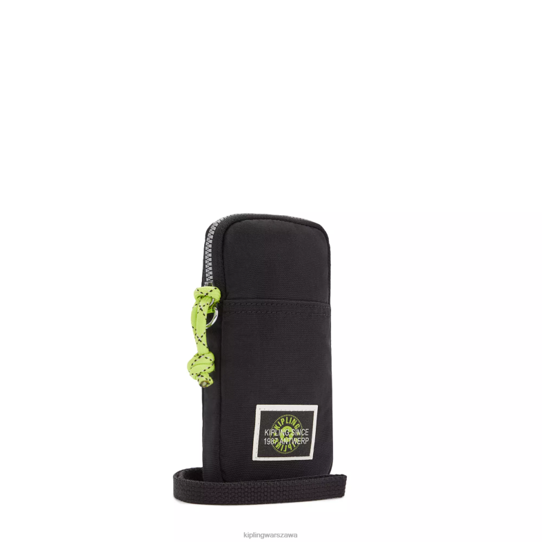 Kipling dolina czarna dla obu płci torebka typu clarkneck PXR6L104