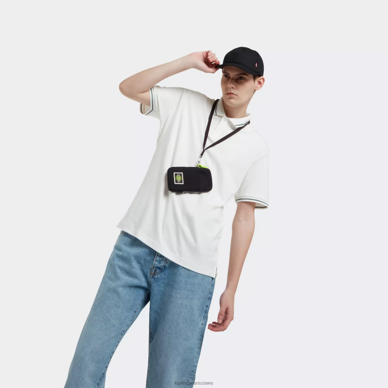 Kipling dolina czarna dla obu płci torebka typu clarkneck PXR6L104