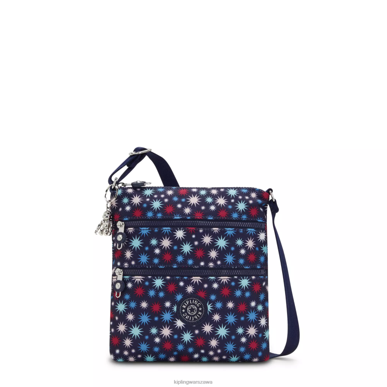 Kipling funkowe gwiazdki dla obu płci mała torba na ramię z nadrukiem keiko PXR6L5