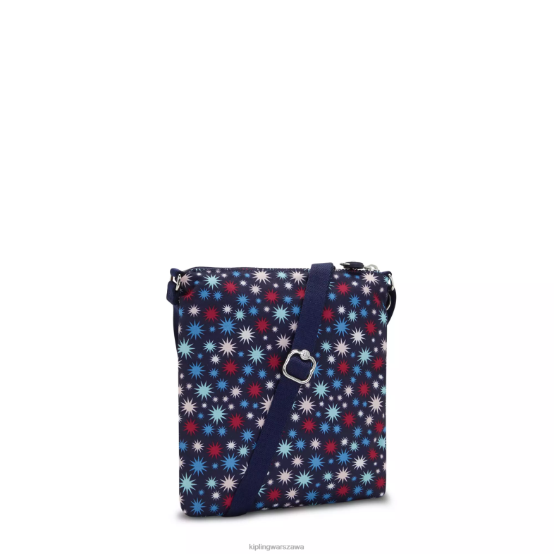 Kipling funkowe gwiazdki dla obu płci mała torba na ramię z nadrukiem keiko PXR6L5