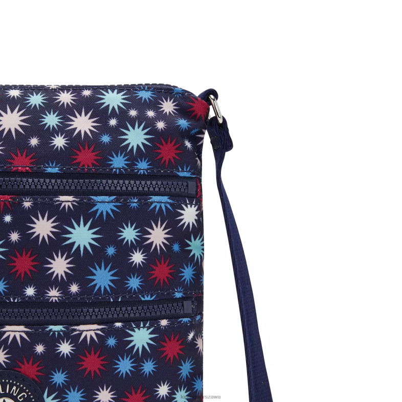 Kipling funkowe gwiazdki dla obu płci mała torba na ramię z nadrukiem keiko PXR6L5