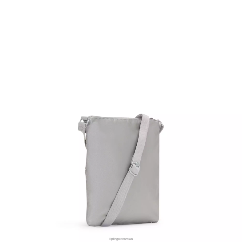 Kipling jasny metaliczny dla obu płci Metaliczna mini torebka keiko na ramię PXR6L96