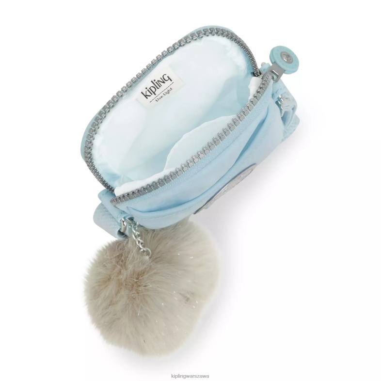 Kipling ślubny niebieski dla obu płci Tally crossbody torba na telefon PXR6L50