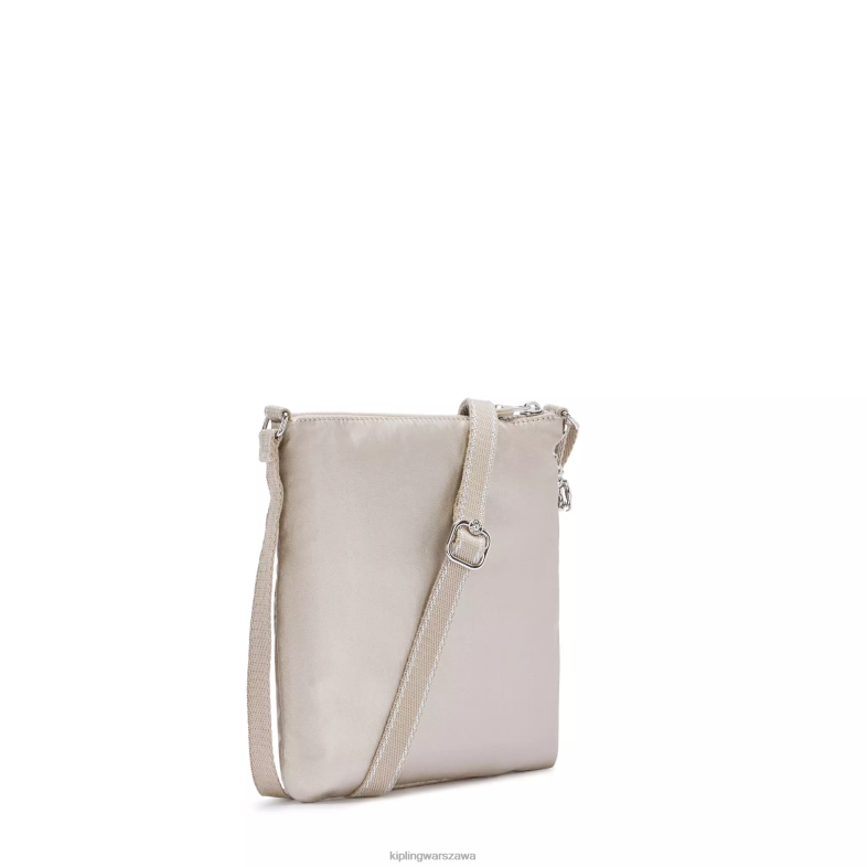 Kipling metaliczny blask dla obu płci Metaliczna mini torebka keiko na ramię PXR6L98