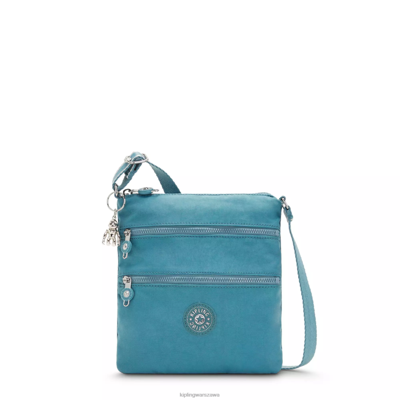 Kipling morska turkusowa dla obu płci mini torebka keiko na ramię PXR6L86