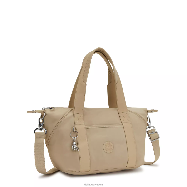 Kipling naturalny beżowy dla obu płci artystyczna mini torba na ramię PXR6L67