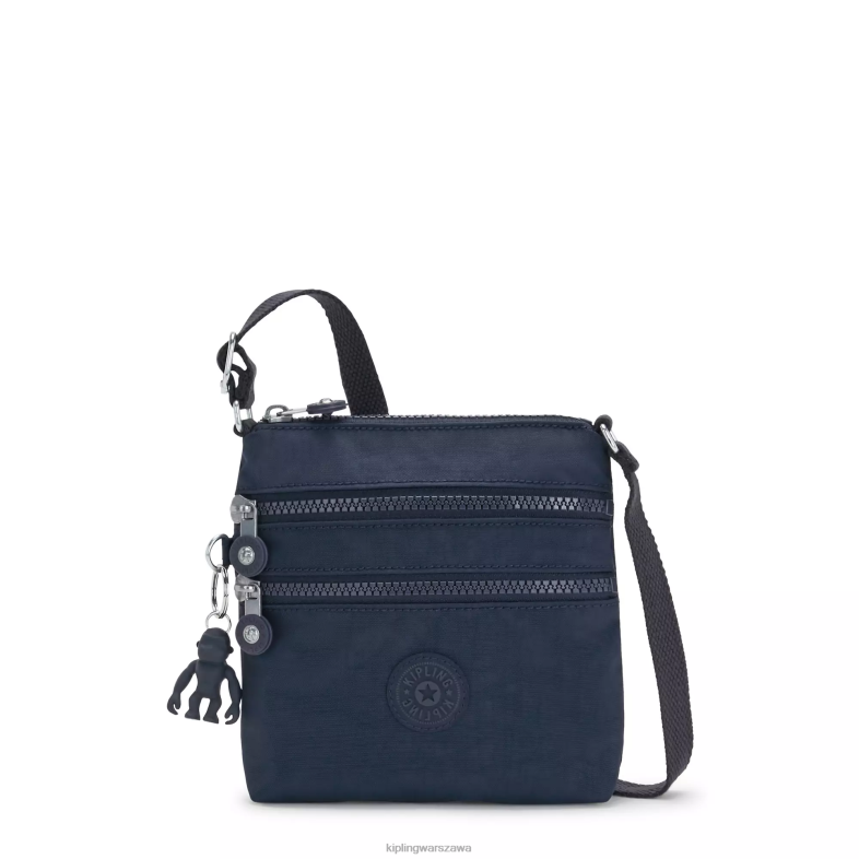 Kipling niebieski niebieski dla obu płci Alvar Extra Small mini torba PXR6L111