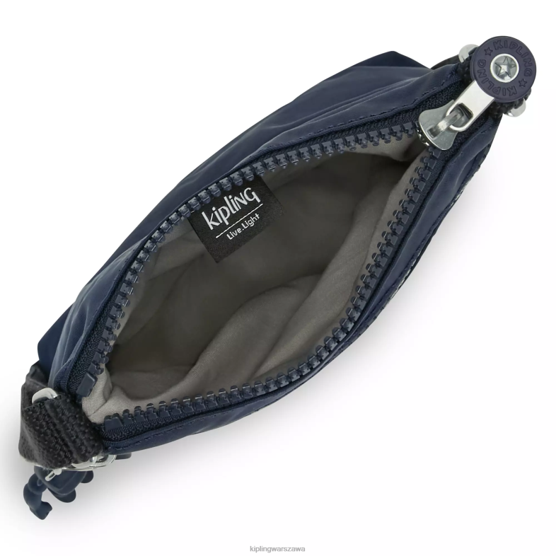 Kipling niebieski niebieski dla obu płci Alvar Extra Small mini torba PXR6L111