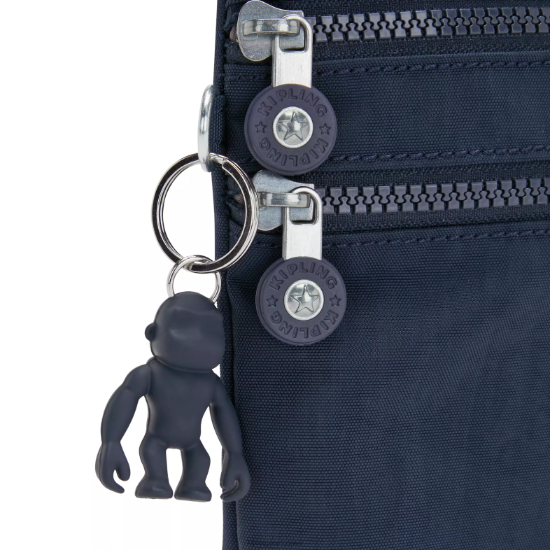 Kipling niebieski niebieski dla obu płci Alvar Extra Small mini torba PXR6L111