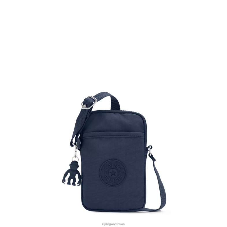 Kipling niebieski niebieski dla obu płci Tally crossbody torba na telefon PXR6L53