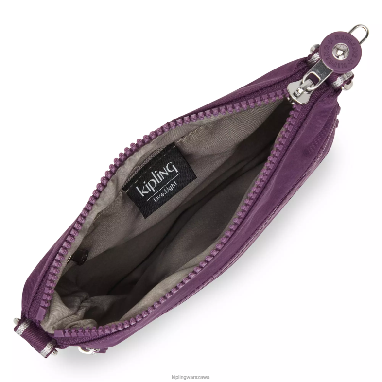 Kipling niekończąca się śliwka dla obu płci mini torebka keiko na ramię PXR6L88
