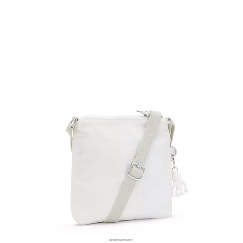 Kipling nowy alabaster dla obu płci Alvar Extra Small mini torba PXR6L109