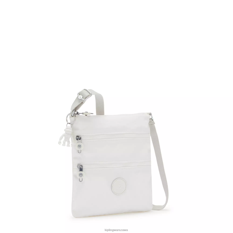 Kipling nowy alabaster dla obu płci mini torebka keiko na ramię PXR6L89
