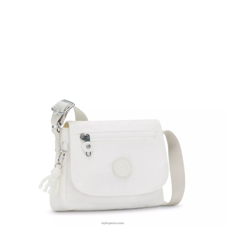 Kipling nowy alabaster dla obu płci sabian mini torebka na ramię PXR6L198