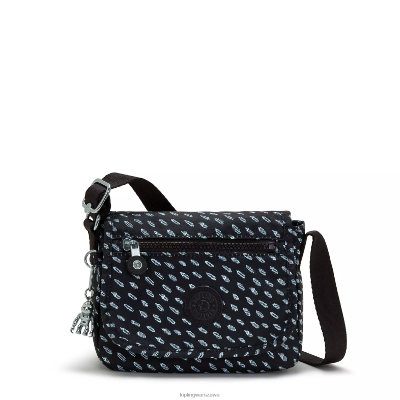 Kipling ostateczne kropki dla obu płci mała torebka na ramię z nadrukiem sabian PXR6L12