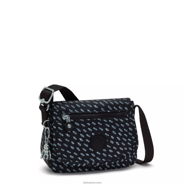 Kipling ostateczne kropki dla obu płci mała torebka na ramię z nadrukiem sabian PXR6L12